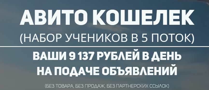 Авито кошелек. Ваши 9 137 рублей в день на подаче _0.png